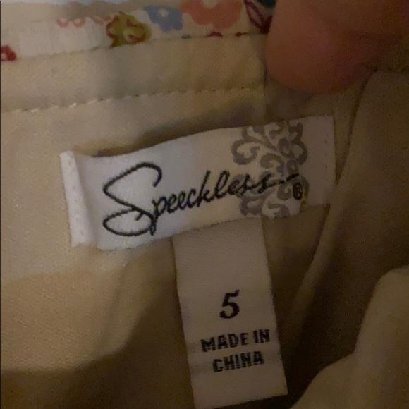 Strapless floral dress - Picture 2 of 3